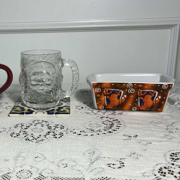 Santa / Snowman / Reindeer Christmas trio - Picture 3 of 10